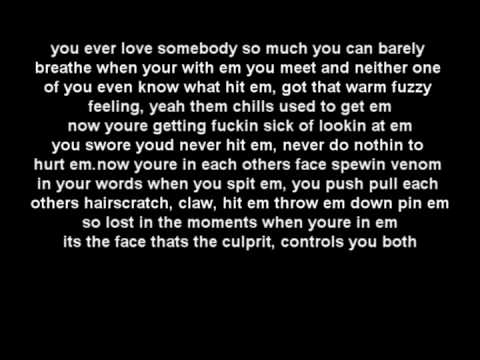 Eminem ft Rihanna - Love the way you lie LYRICS