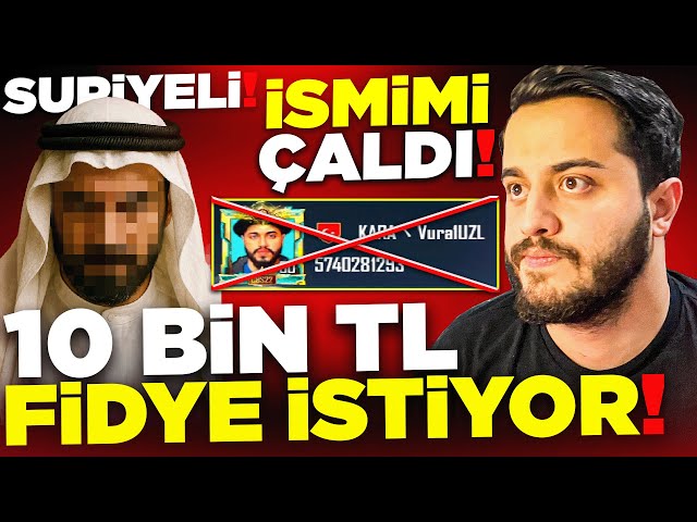 7 YILLIK İSMİMİ SURİYELİ ARAP ÇALIP FİDYE İSTEDİ! (GERÇEK) GERİ ALAMADIK! PUBG Mobile