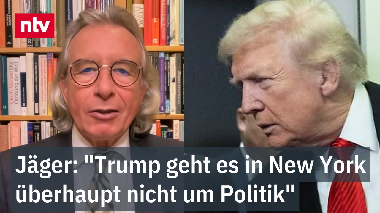 Jäger: "Trump geht es in New York überhaupt nicht um Politik" - Furcht vor neuem Gegenspieler | ntv
