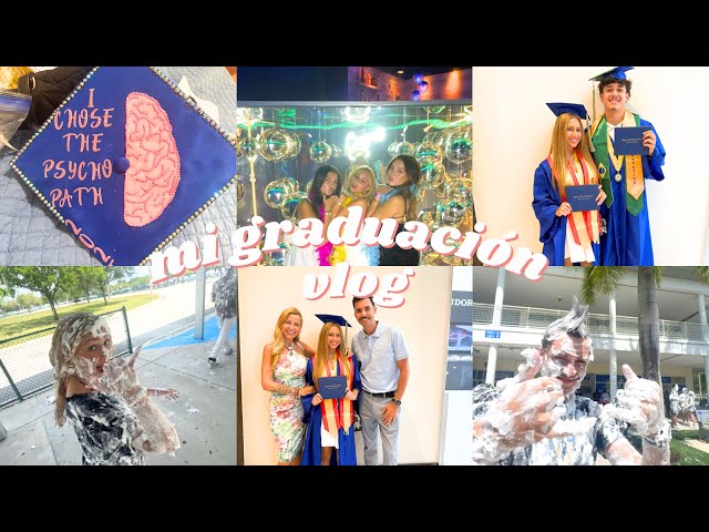 🇺🇸 Último día de high school + mi GRADUACIÓN en ESTADOS UNIDOS | VLOG