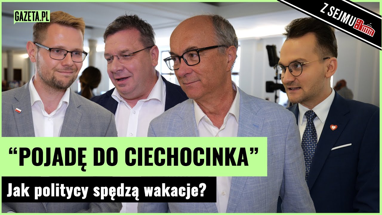 Jak wypoczywają politycy? Letnie plany prosto z sejmu | Gazeta.pl