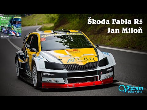 Jan Miloň - Škoda Fabia R5 - ME Ecce Homo Šternberk 2021