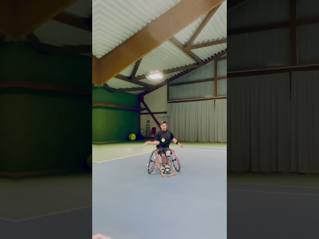 Inspiring Wheelchair Tennis Match Highlights ✅🎗️marcusmclaud (BViral)