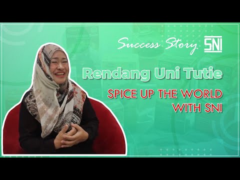https://youtu.be/Jj3eyaYD5L0SUCCESS STORY SNI: Rendang Uni Tutie, Spice Up The World with SNI