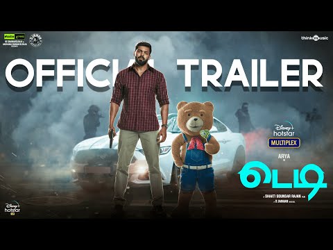 Teddy official trailer- Arya and Sayyeshaa- March 12 Teddy official trailer- Arya and Sayyeshaa- March 12