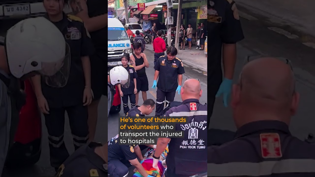 Racing to the rescue: Bangkok's volunteer responders | 101 East #shorts