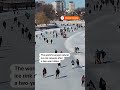 Worlds largest natural ice rink reopens in Canada  - 00:24 min - News - Video