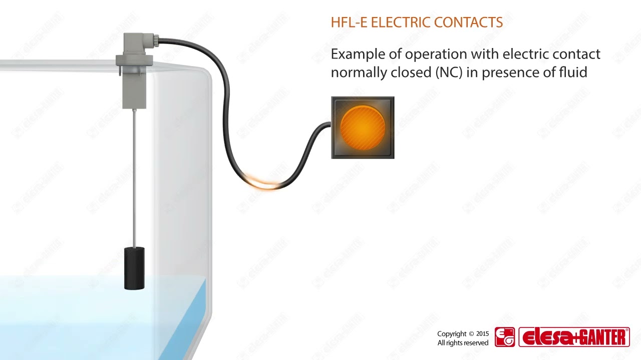 HFLT-E Indicatoare de nivel cu flotor video