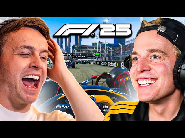 MATTHY EN ROBBIE SPELEN F1 2025
