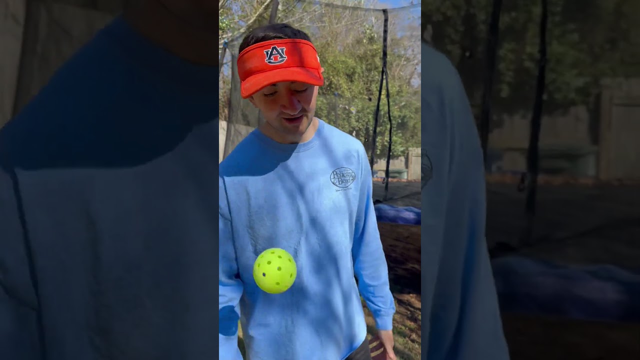 This Pickleball Paddle Is Better Than This Trampoline! #pickleball #pickleballvideos #paddlesport