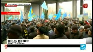 Ukraine : la péninsule de Crimée divisée entre partisans de Maidan et pro-Russes