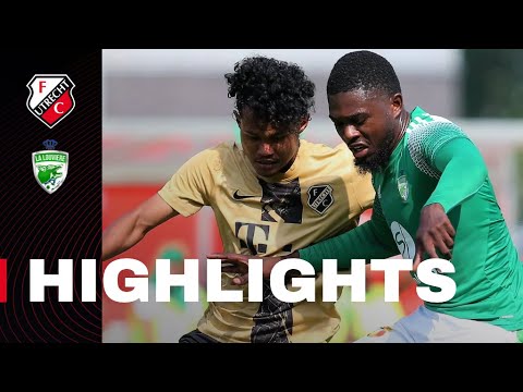 HIGHLIGHTS | Jong FC Utrecht verslaat La Louvière Centre