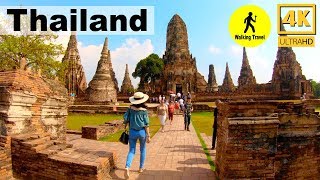 Wat Chaiwatthanaram Ayutthaya Province Thailand 4k