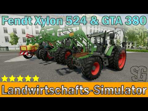 Fendt Xylon 524 and GTA 380 v1.1.0.0