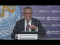 LIVE: WHO briefing on global health issues, update on Gaza  - 01:08:51 min - News - Video