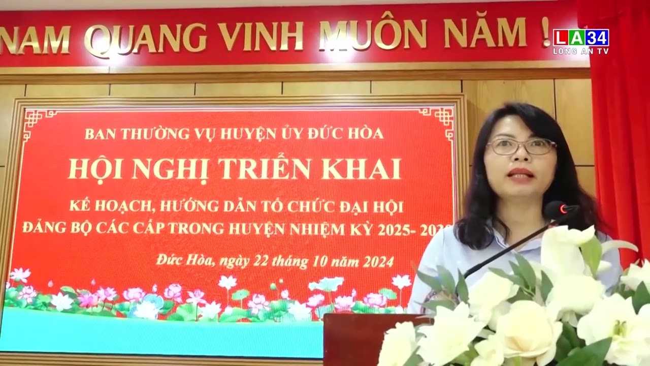 Triển khai kế hoạch, hướng dẫn tổ chức Đại hội hội Đảng bộ các cấp nhiệm kỳ 2025-2030