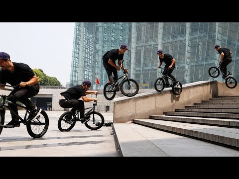 BMXs Garrett Reynolds Lays Down a Street Session in Shanghai - 10 Trick Fix