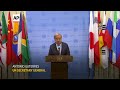 UN chief calls on Israel, Hamas to ‘silence the guns’  - 01:03 min - News - Video