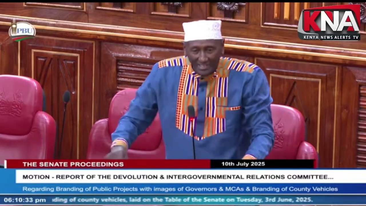 "RUTO NI MZURI,ADVISORS WAKE NDIO WABAYA!" SENATOR CHUTE DEFENDS PRESIDENT RUTO