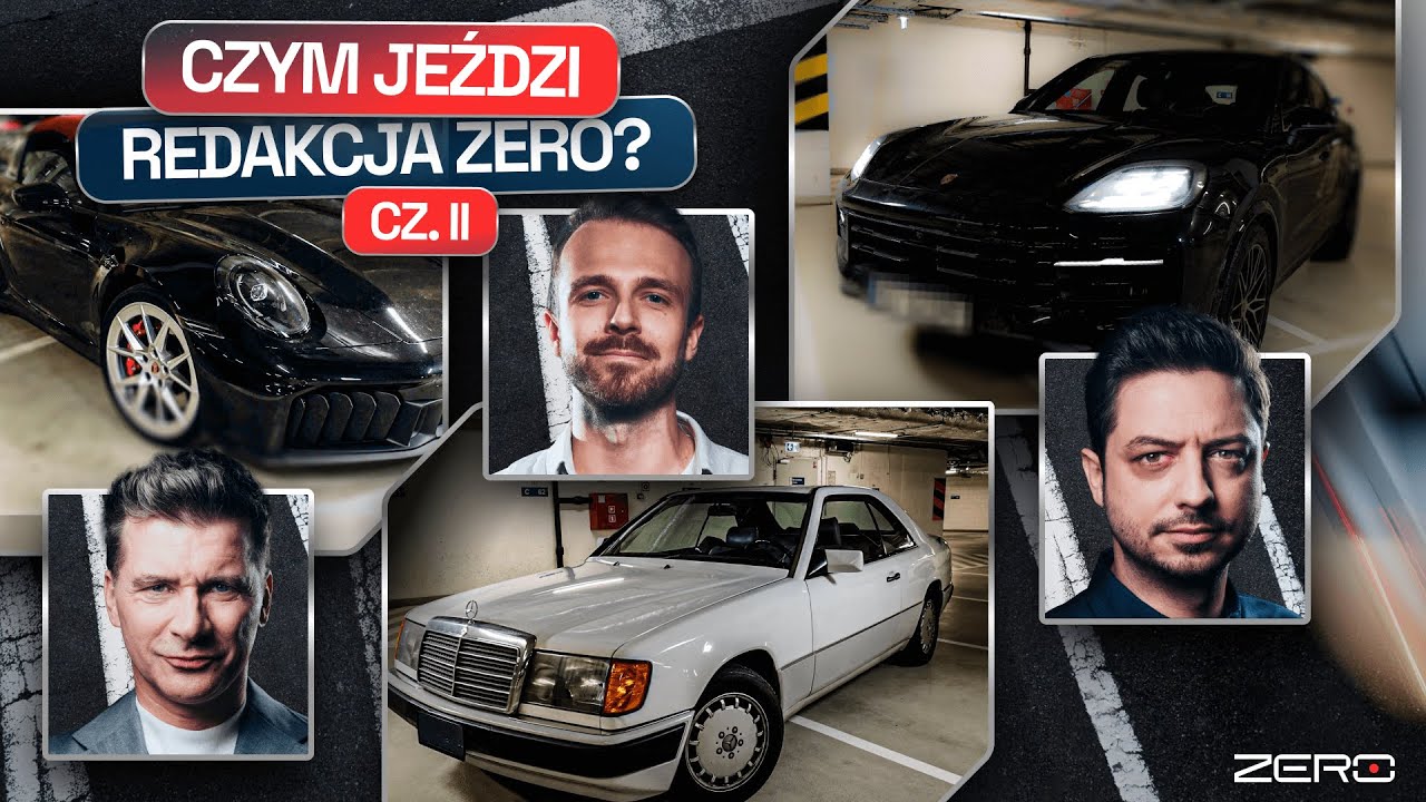 KAMMEL, KACA, KŁODA - POSTAWILI NA NIEMCA. CZYM JEŹDZI REDAKCJA ZERO? VOL.2