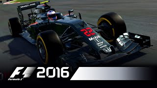 F1 2016 - Max Verstappen az osztrák versenypályán