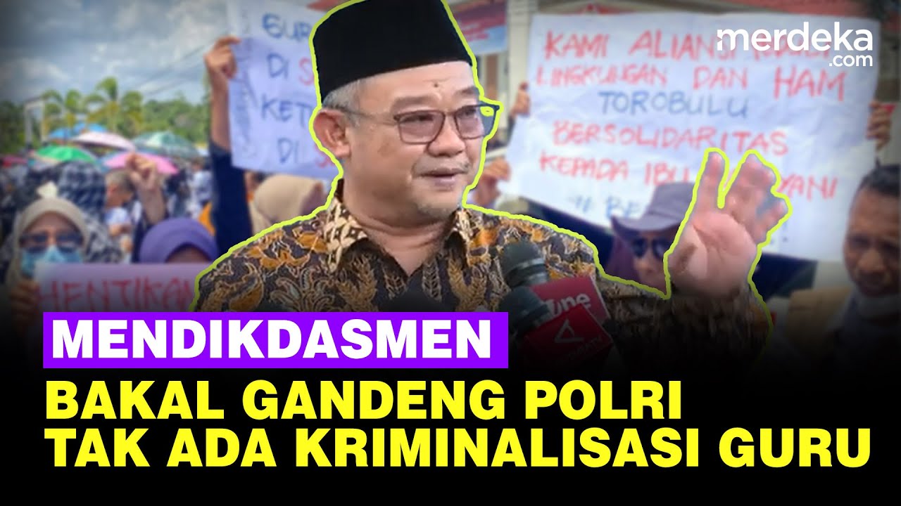 Mendikdasmen Bergetar Jamin Keamanan Tak Ada Guru Dikriminalisasi