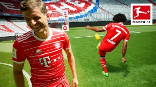 "You can’t beat me!" | Müller & Gnabry Head to Head in Crazy Target Challenge