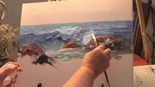 איך לצייר גלים באוקיינוס
