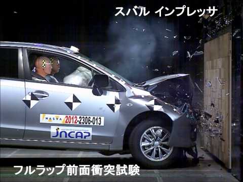 Video Crash Test Subaru Impreza sedan sedan 2012