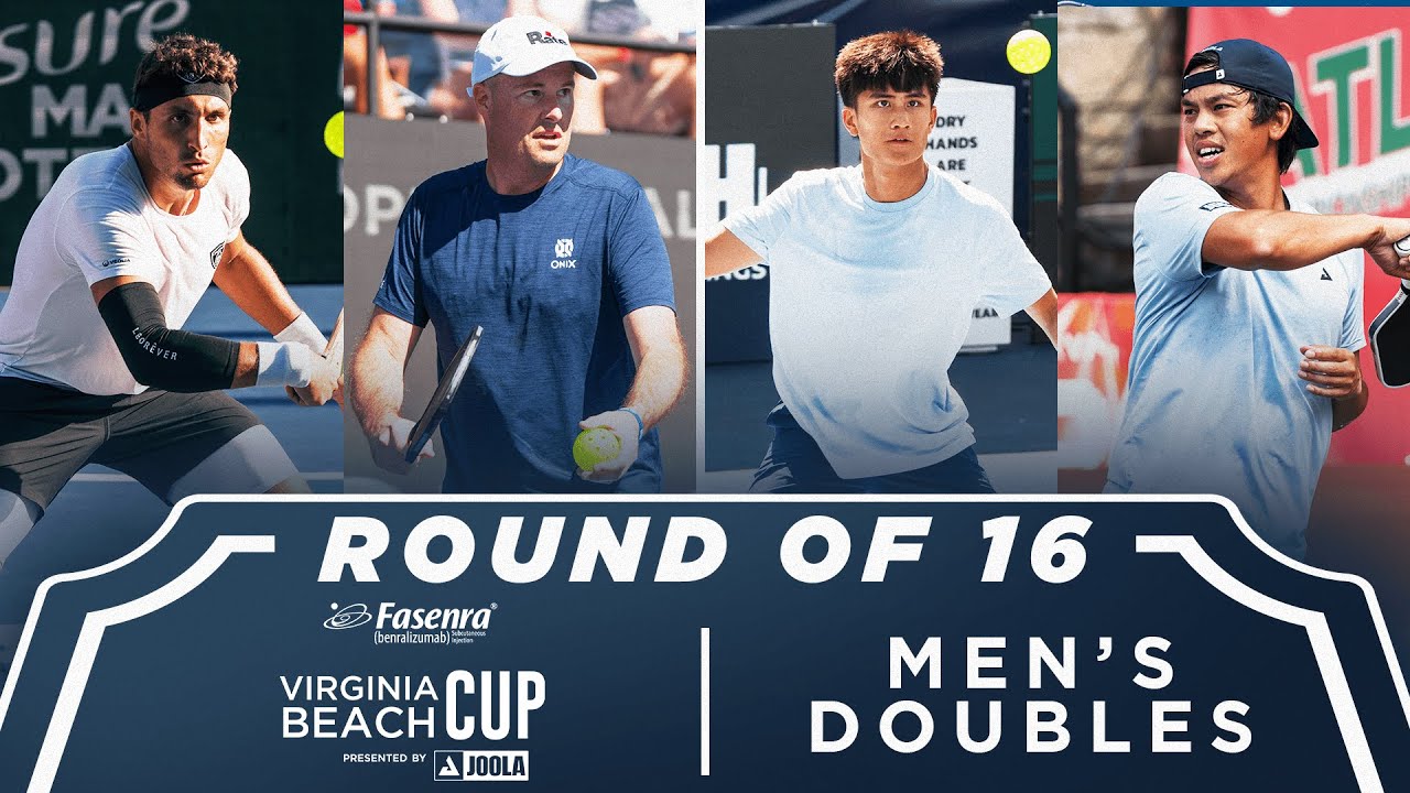 Devilliers/Wright v Truong/Trinh at the Fasenra Virginia Beach Cup presented by Joola