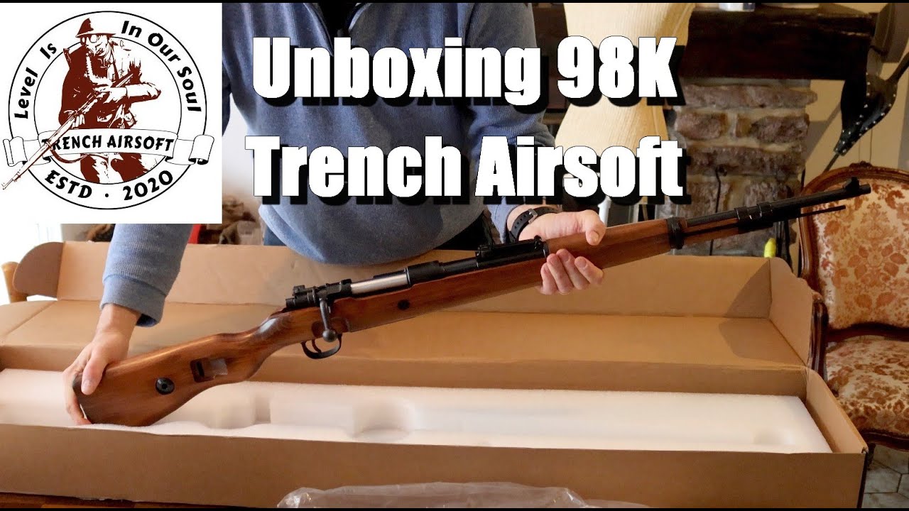 📦Unboxing Trench Airsoft - Mauser 98K EARLY VERSION