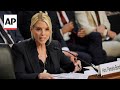 Pam Bondi dodges questions about Trump and Epsteins relationship