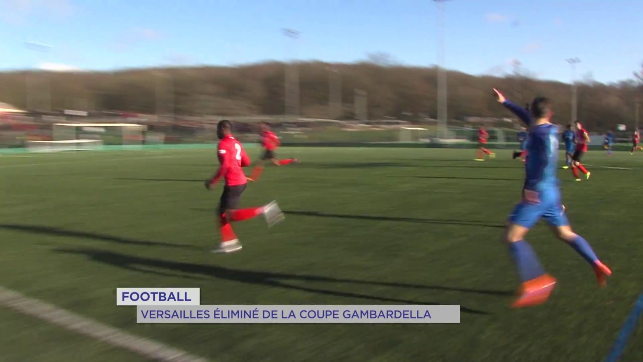 Football : Versailles éliminé de la coupe Gambardella