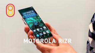 Раздвижная Motorola RIZR — первый обзор!