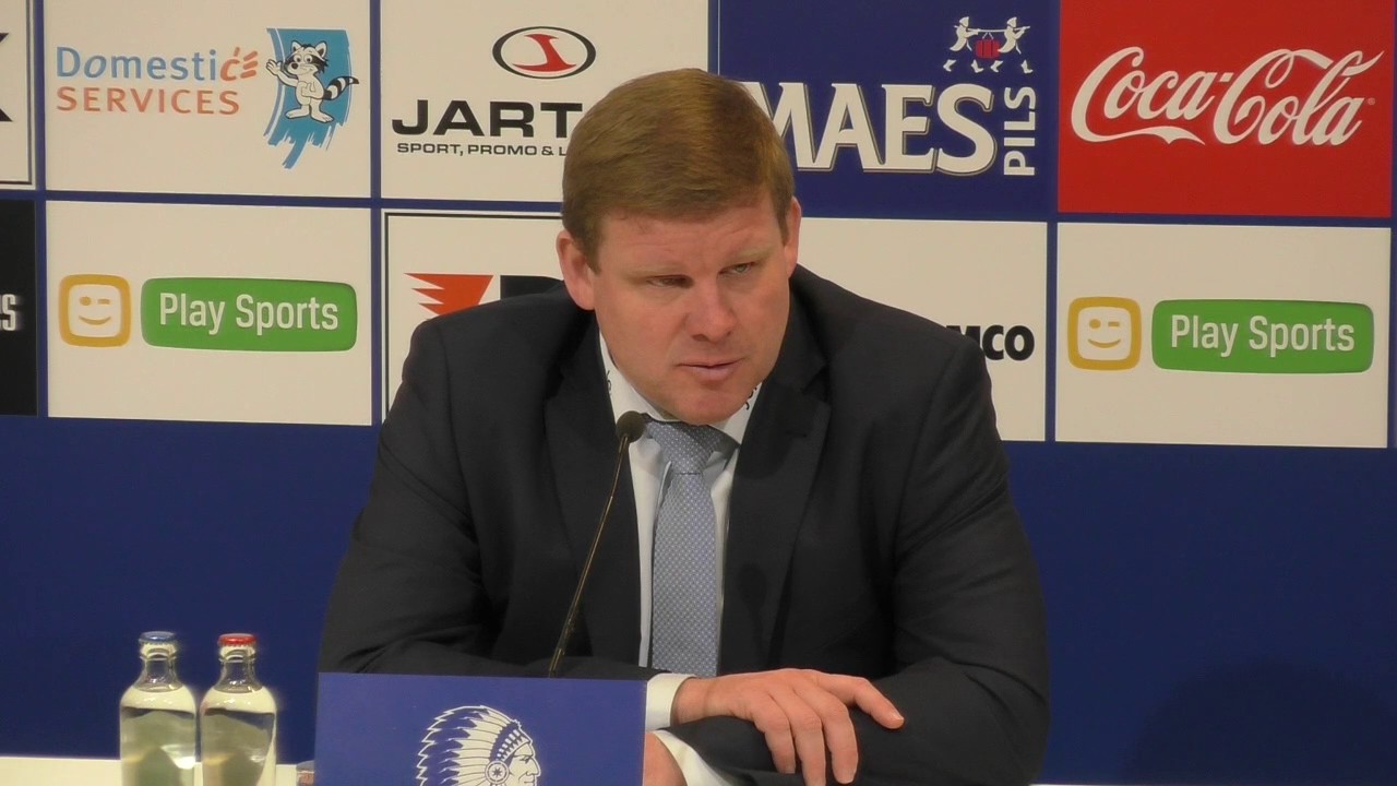 Persconferentie na KAA Gent - R Excel Mouscron