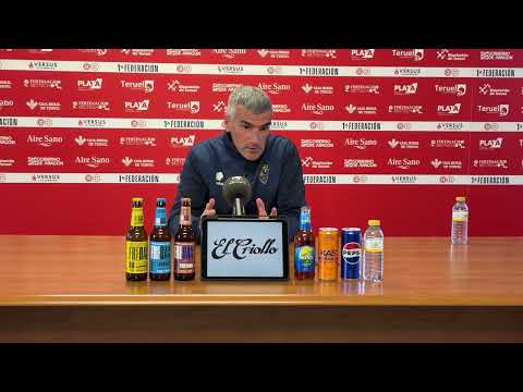 LA PREVIA / Atlético Madrileño - CD Teruel / VICENTE PARRAS (Entrenador  Teruel) J14 - 1ª RFEF G2 / Fuente: YouTube CD Teruel