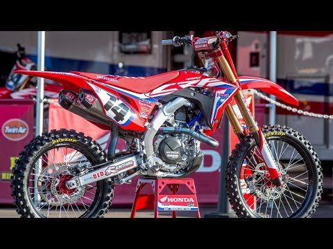 Inside Cole Seelys Factory HRC Honda CRF450 - Motocross Action Magazine