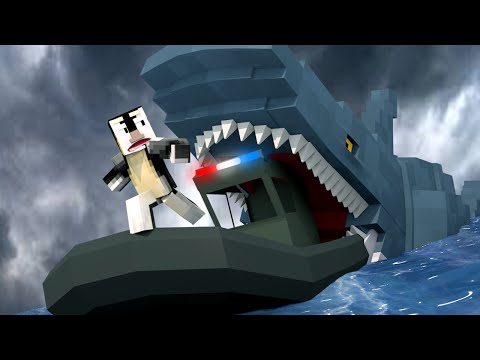 Jaws Movie 2 - Uncovering Missing Shark Secret! (Minecraft 