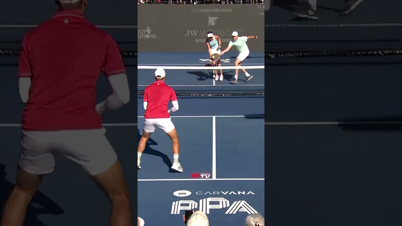 INCREDIBLE POINT 🎞️ 💥 #pickleball #pickleballhighlights #pickleballislife