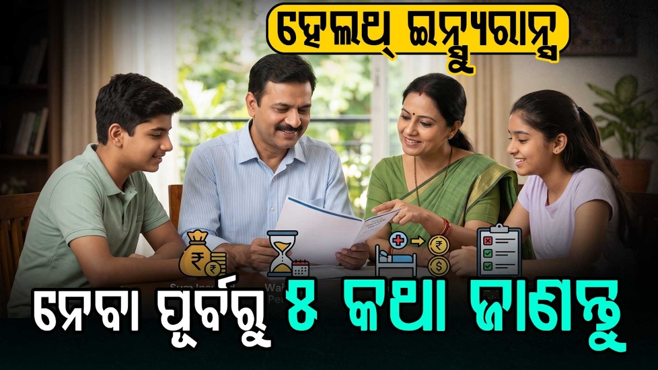 ହେଲଥ୍ ଇନ୍ସ୍ୟୁରାନ୍ସ ପୂର୍ବରୁ ୫ କଥା | 5 Things To Check Before Buying Health Insurance | Important Tips
