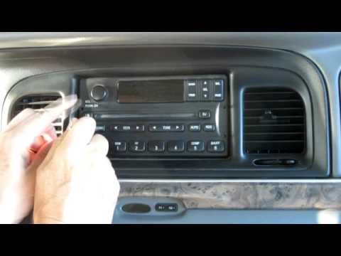 2004 Ford f350 radio removal #6