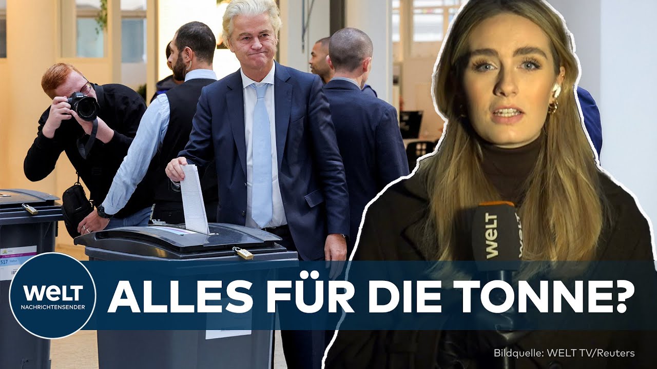 HOCHSPANNUNG IN HOLLAND: Wahlbeben in Den Haag! Wilders verliert gewaltig ‒ Liberale D66 gleichauf