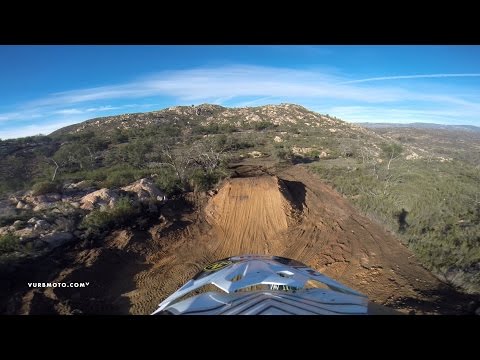 Big Ole Booter at Chris Johnsons Private Track: The GoPro - vurbmoto 