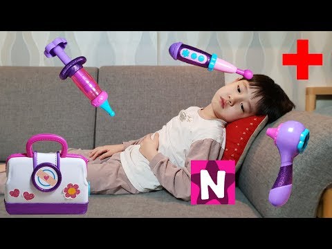 뉴욕이가 아파요! 젤리 세상에서 맥스터핀스 병원놀이 장난감 가져오기 뉴욕이랑 놀자 Doc Mcstuffins Toy NY Toys