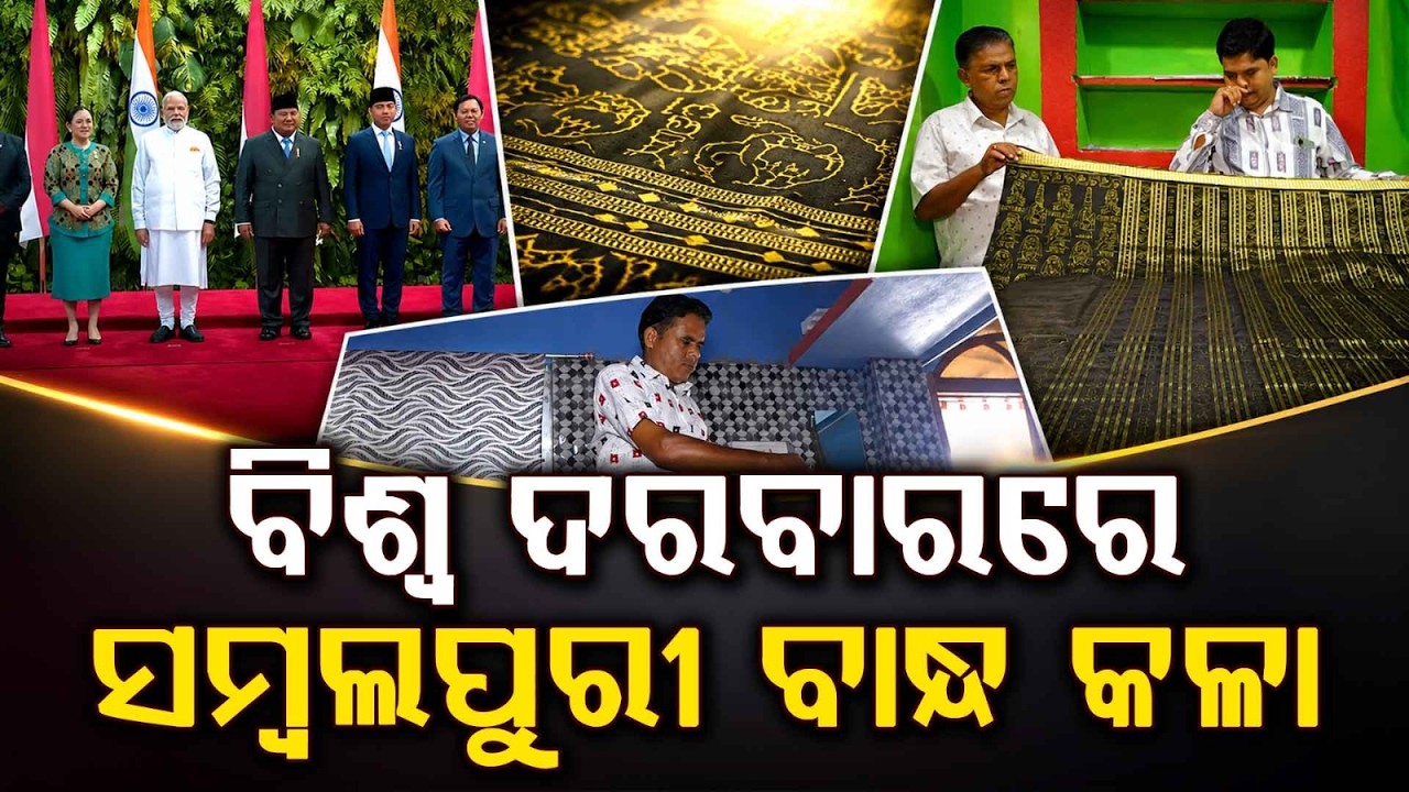 PM Modi Gifts Sambalpuri Bandha To Indonesia Speaker; Odisha's Art Shines Globally | Argus News