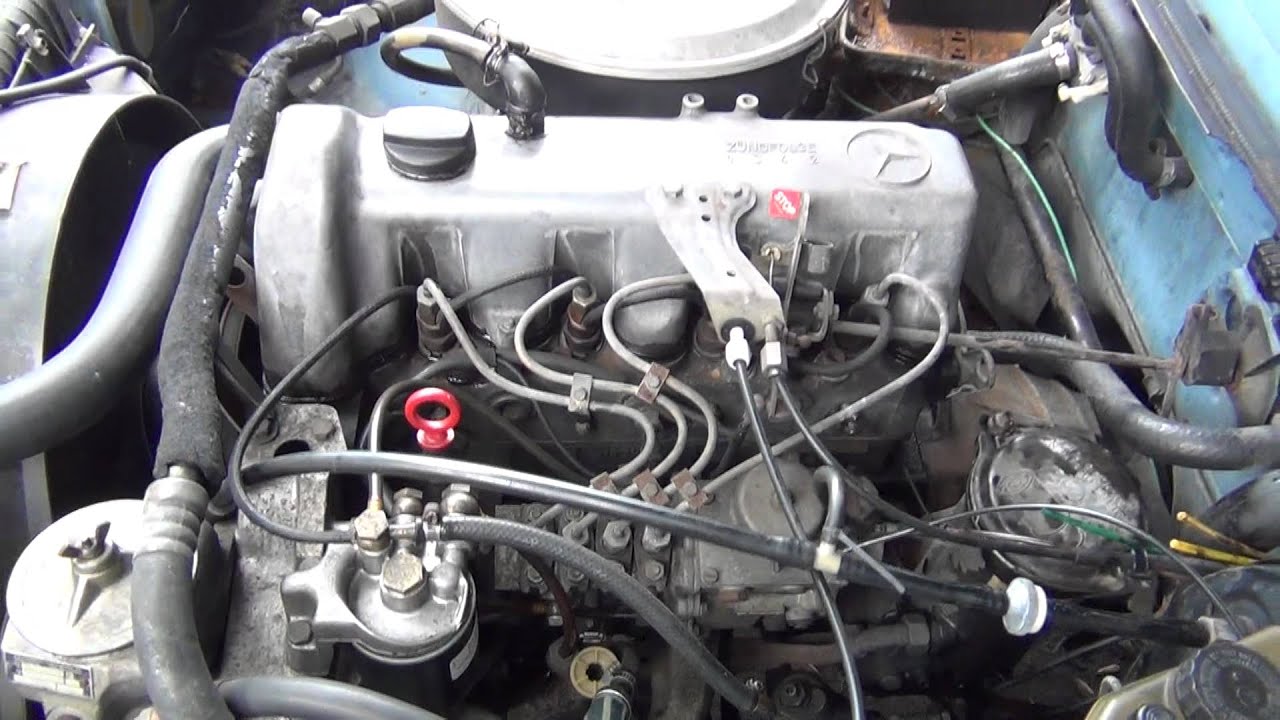 Mercedes 240td engine #4