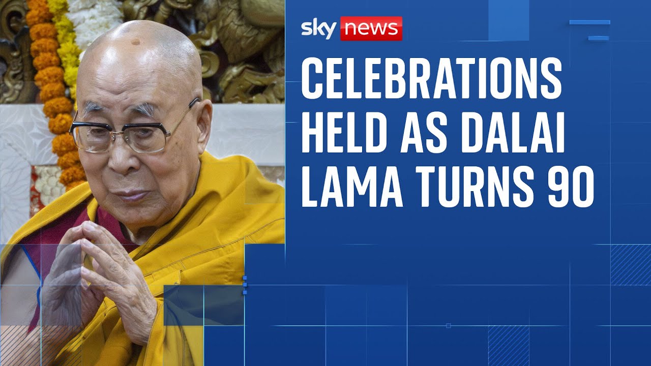 Richard Gere attends Dalai Lama's 90th birthday celebrations