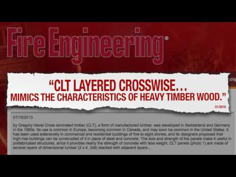 If you're not building with concrete, you're playing with fire. There's no substitute for building with strength, and in the case of homes for families, the potential for disaster with Cross-Laminated Timber (CLT) is simply too great at this time. If you're not building with concrete, you're playing with fire. There's no substitute for building with strength, and in the case of homes for families, the potential for disaster with Cross-Laminated Timber (CLT) is simply too great at this time.