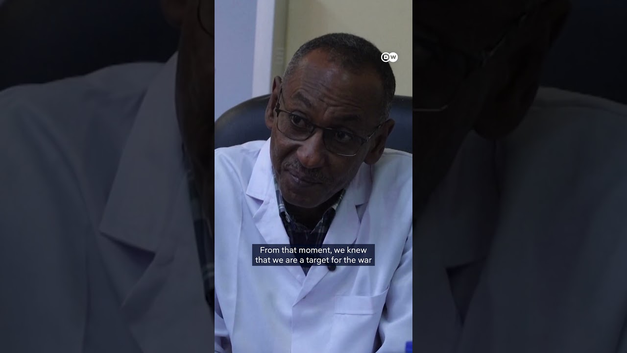 Sudanese doctor doesn't flee as his hospital is getting bombed | DW News