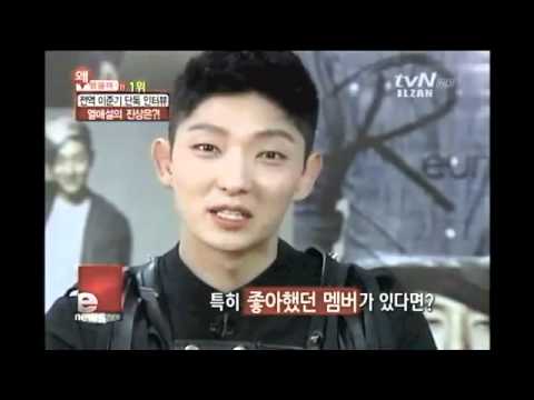 Lee jun ki talks about Yoona